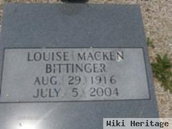 Louise Macken Bittinger