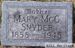 Mary Mcglaughlin Snyder