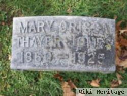 Mary Orissa Thayer Jones