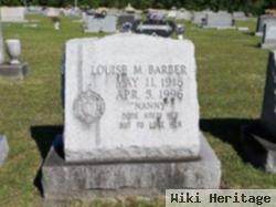 Louise M "nanny" Barber