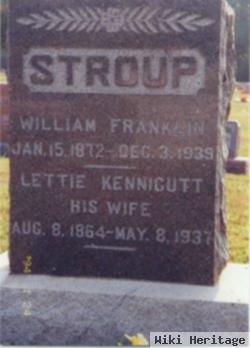 Electa Mary "lettie" Kennicutt Stroup