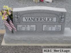 Judith G Kasparek Vanderslice