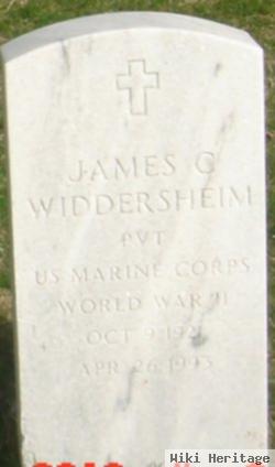 Pvt James C Widdersheim