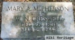 Mary Adelaide Mcpherson Creswell