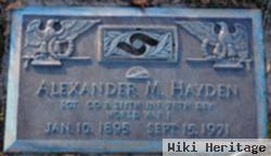 Alexander Mettlach "al" Hayden