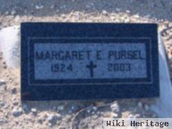 Margaret E Pursel