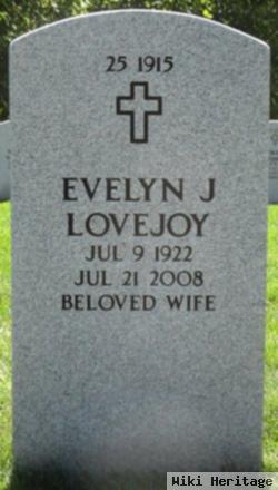 Evelyn J Lovejoy