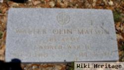 Walter Olin Matson