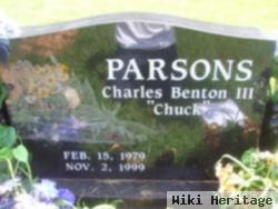 Charles Benton "chuck" Parsons, Iii