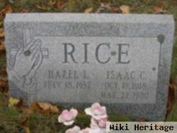 Isaac Cornelius "isaac, Ike" Rice