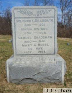 Mary A. Mudge Bradshaw