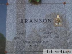 Infant Son Branson