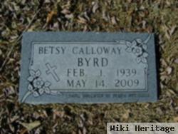 Betsy Calloway Byrd