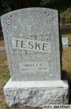 Violet E Teske