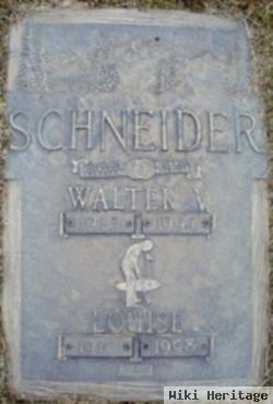 Walter V Schneider