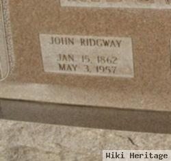 John Ridgway