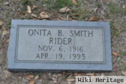 Onita B. Smith Rider