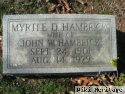 Myrtle L Dempsey Hambrick