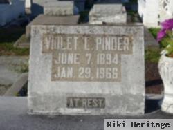 Violet L Pinder