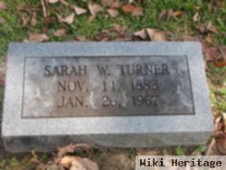 Sarah W. Turner