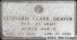 Leonard Clark Deaver