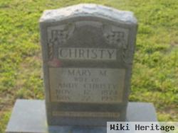 Mary Margaret "maggie" Goodman Christy