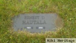 Ernest D Hautala