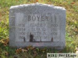 Elmer F Boyer