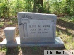 Elsie M Cross Webb