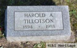 Harold Asahel Tillotson