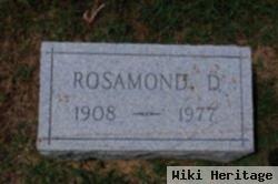 Rosamond D. Berghorst