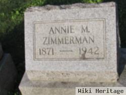 Annie M Zimmerman