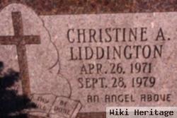 Christine A Liddington