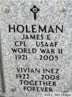 James E Holeman