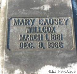 Mary Causey Willcox