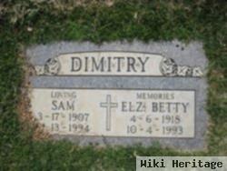 Elizabeth Ann "betty" Dimitry