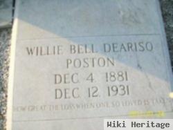 Willie Bell Deariso Poston