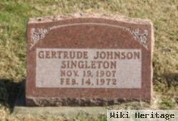 Gertrude Johnson Singleton