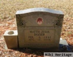 Mattie Julia Dozier