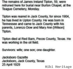 James I. Tipton, Sr