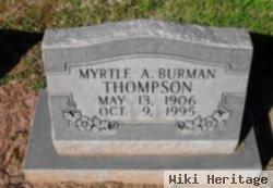 Myrtle A. Knutson Burman Thompson