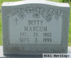 Betty Marcum