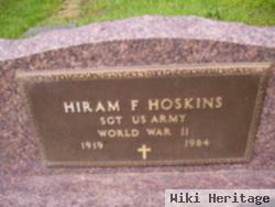 Hiram F Hoskins