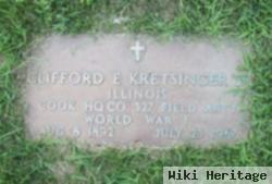 Clifford E Kretsinger, Sr