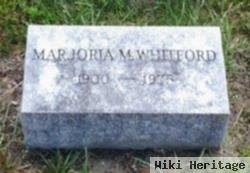 Marjoria M. Hurst Whitford