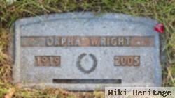 Orpha Wright