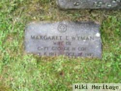 Margaret E Wyman Coe