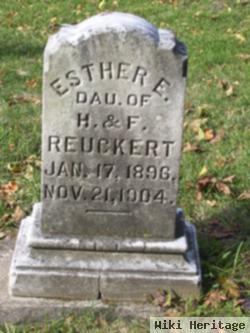 Esther E. Reuckert