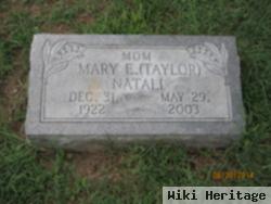 Mary E Taylor Natali
