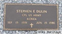 Corp Stephen E. Dulin